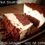 Sernik brownie - keto,...