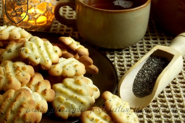 Ciasteczka z nasionami chia