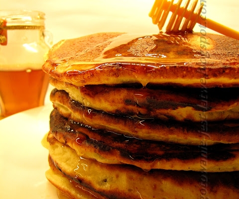 Serowe pancakes