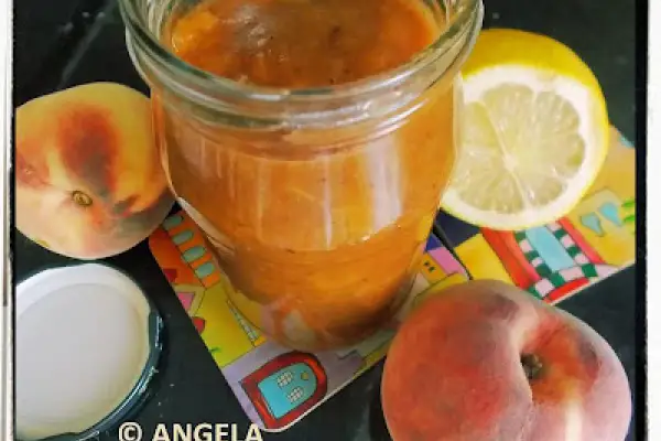 Konfitura brzoskwiniowa -  Peach Jam - Marmellata di pesche