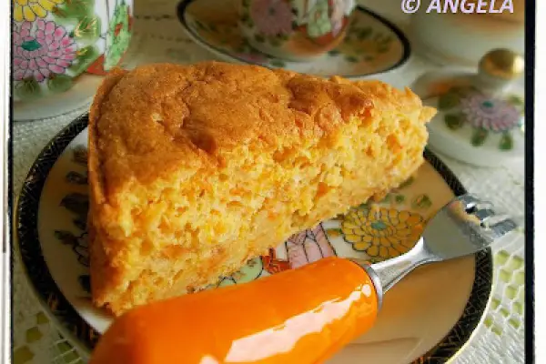 Ciasto marchewkowe z migdałami - Carrot and almond cake - Torta alle mandorle e carote