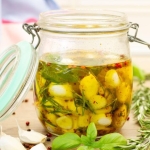 Marynowana mozzarella