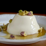Panna cotta z syropem...