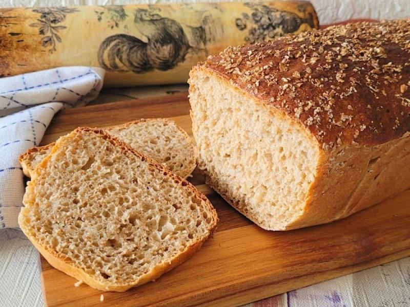 Chleb pszenny z otrębami