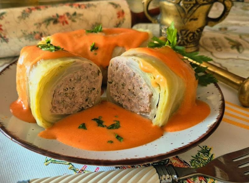 Gołąbki z kaszą wiejską