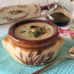 Zupa krem z pieczarek