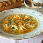 Rosół wołowo-drobiowy