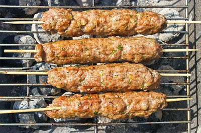 Kebab z kurczaka, prosto z ogniska