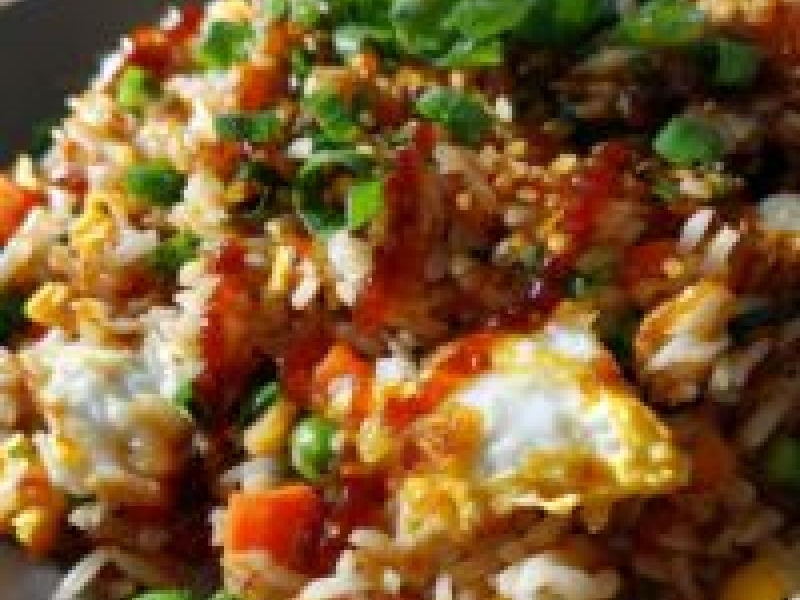 Air fryer fried rice: 22 Minutes to Deliciousness