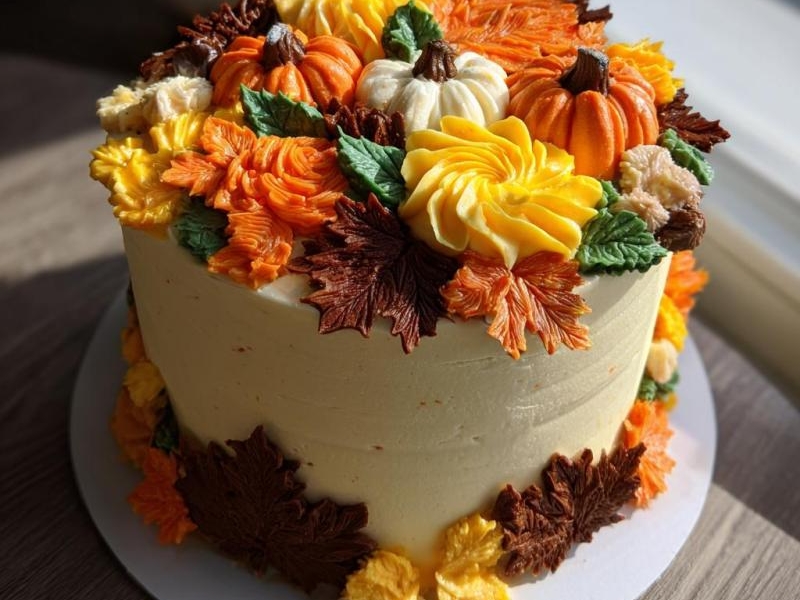 Thanksgiving Cake Ideas Decorating Easy for a Heartfelt Feast