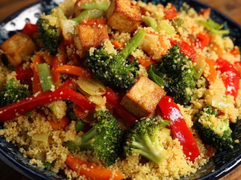 Kasza Jaglana z Warzywami i Tofu – odkryj zdrowe smaki!