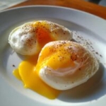 Air fryer poached eggs:...
