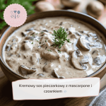 Kremowy sos pieczarkowy...