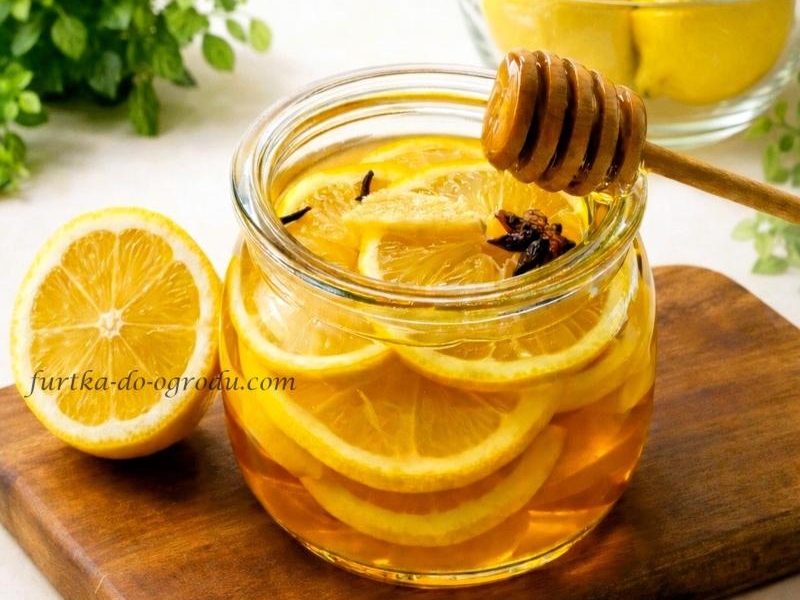 Kiszone cytryny z miodem i imbirem - przepis na zimową odporność 