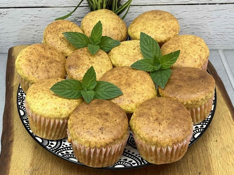 Babeczki dyniowo-pomarańczowe