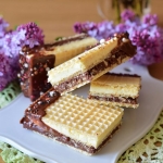 Wafelki a’la knoppers...