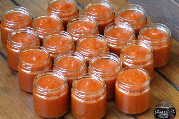 Chutney do słoików na zimę