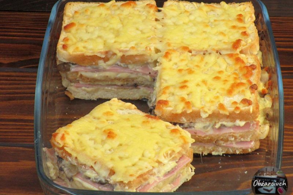Zapiekanka tostowa