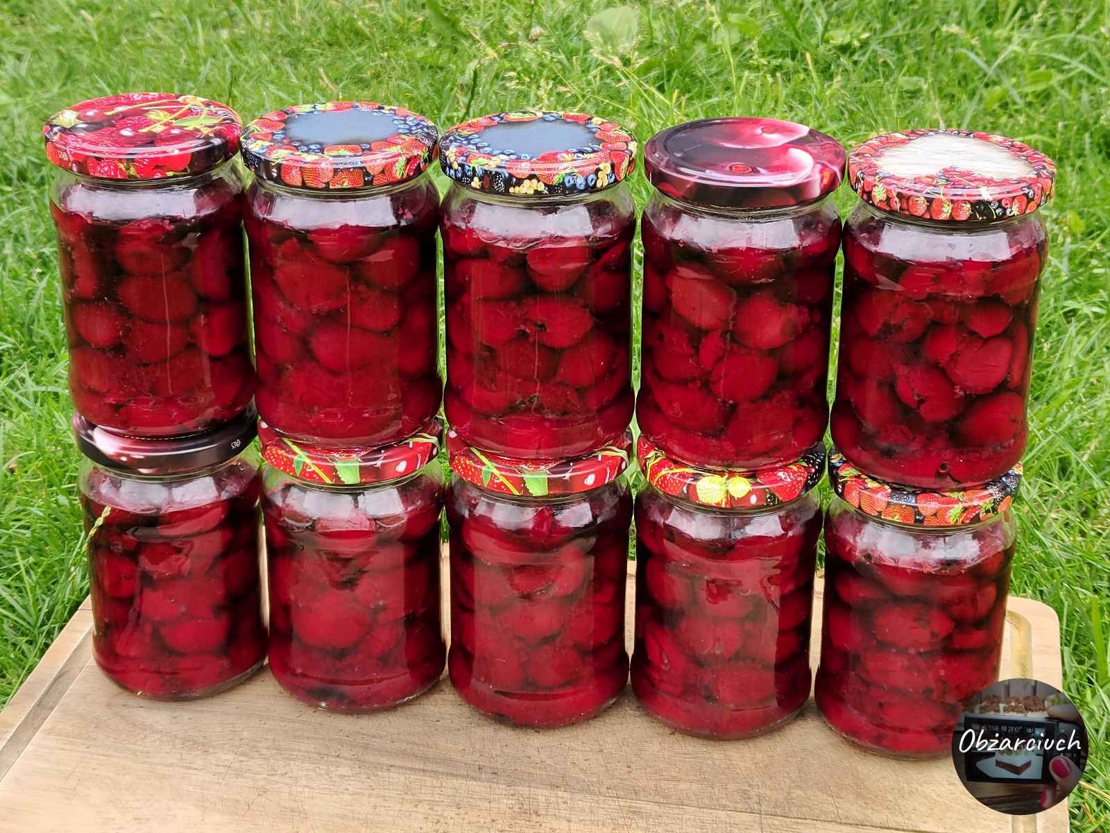 Wiśnie w soku własnym bez cukru – prosty przepis krok po kroku