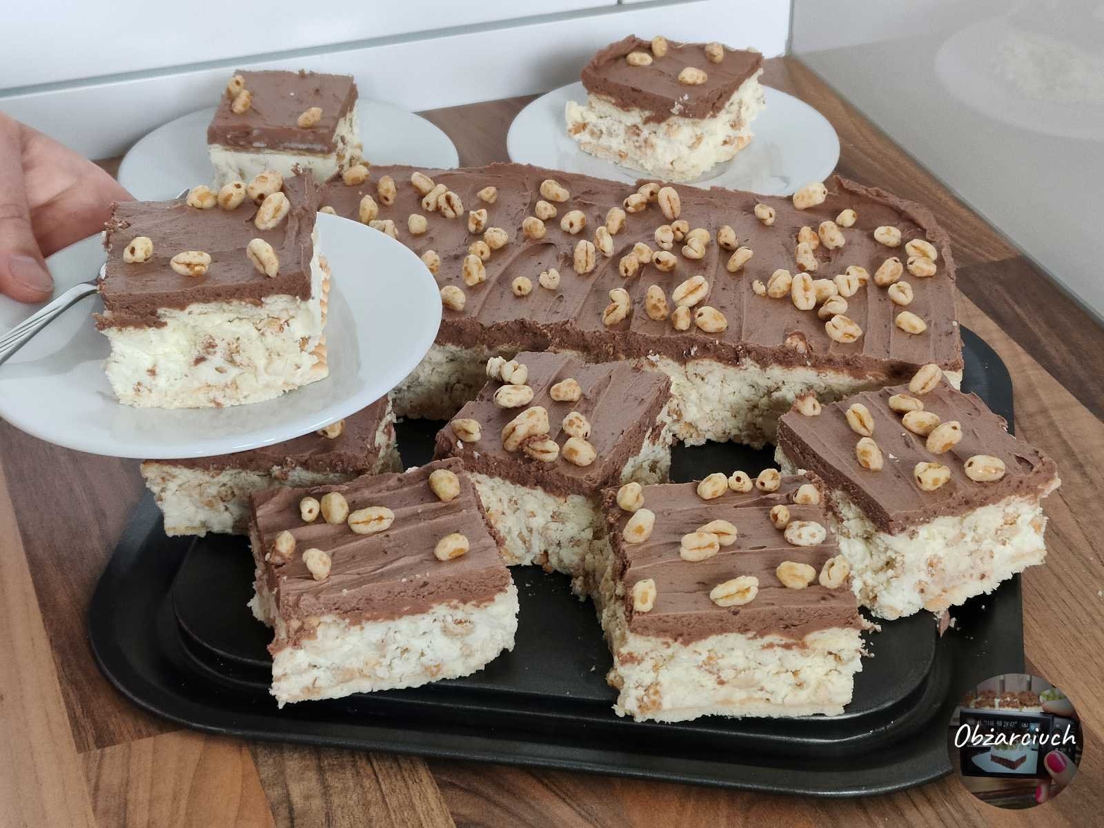 Ciasto Kinder Country bez pieczenia – prosty przepis