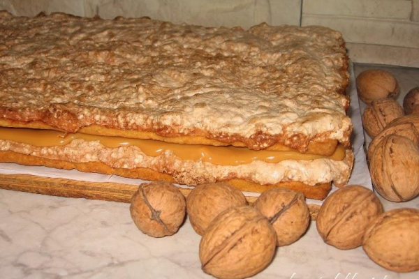 Kajmak z orzechami