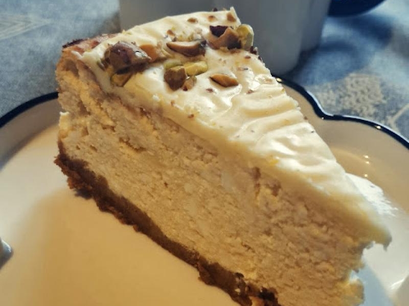 Sernik z twarogu w kostce