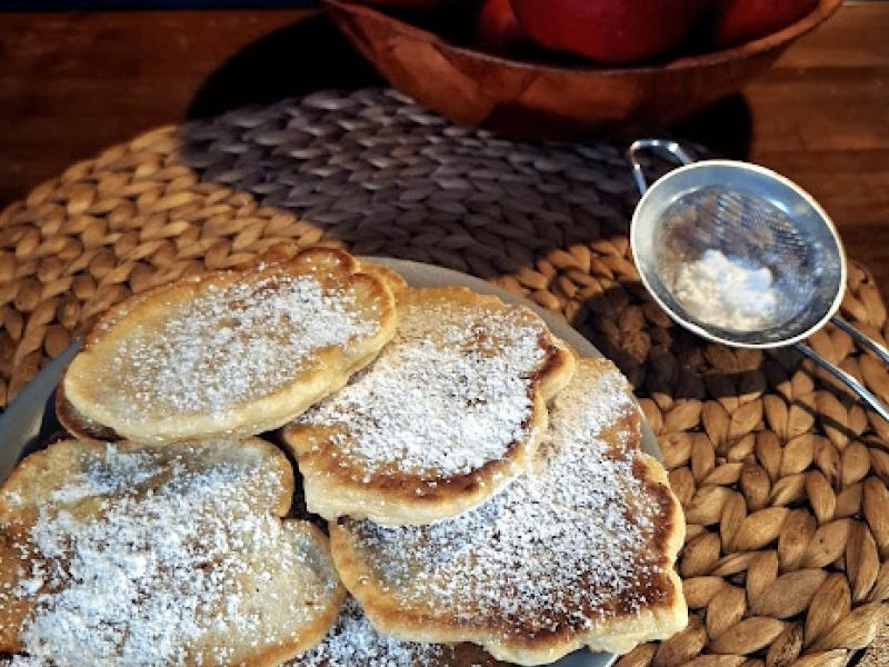 Racuchy z jabłkami (bez drożdży)