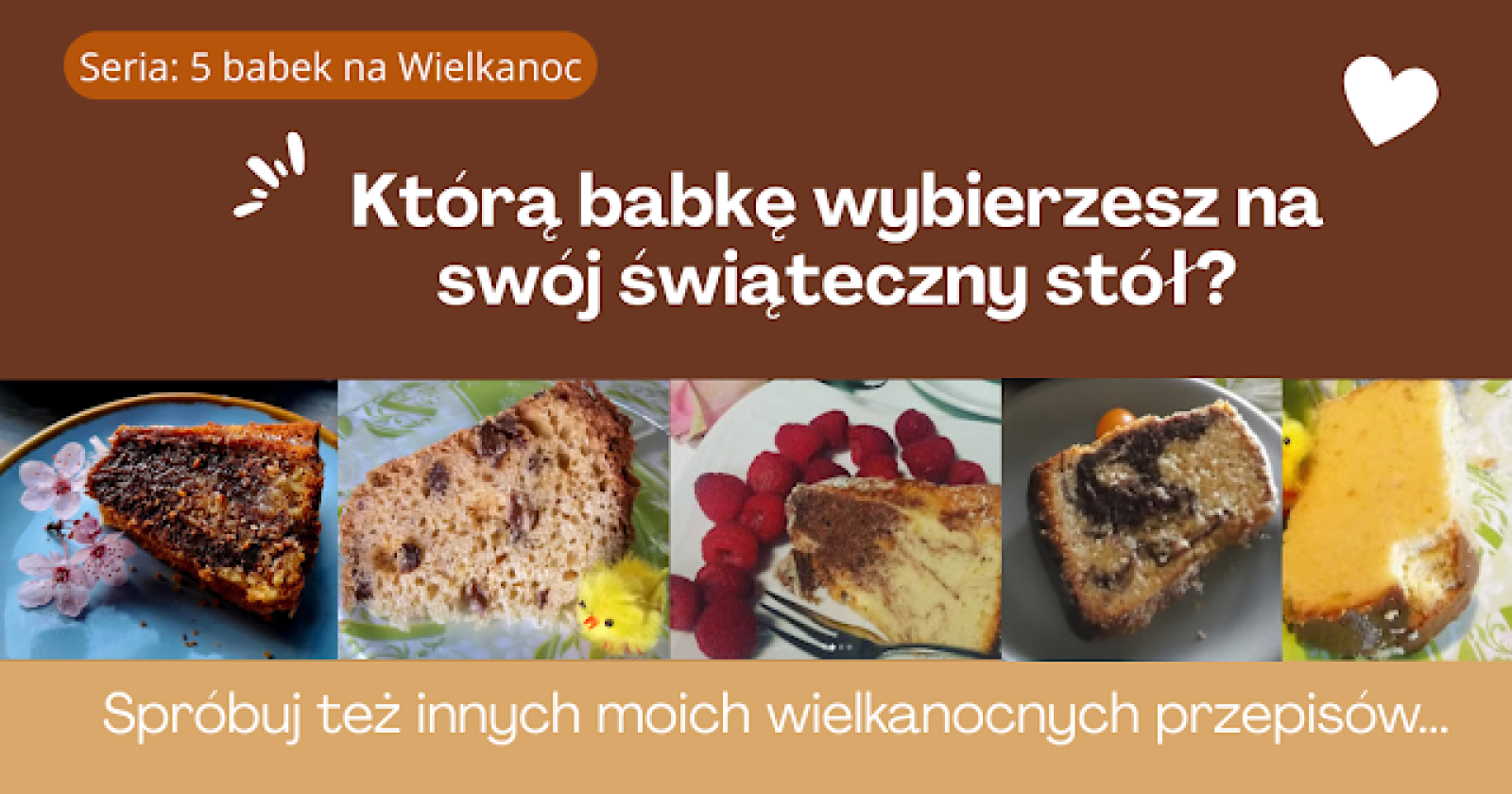 5 babek na Wielkanoc