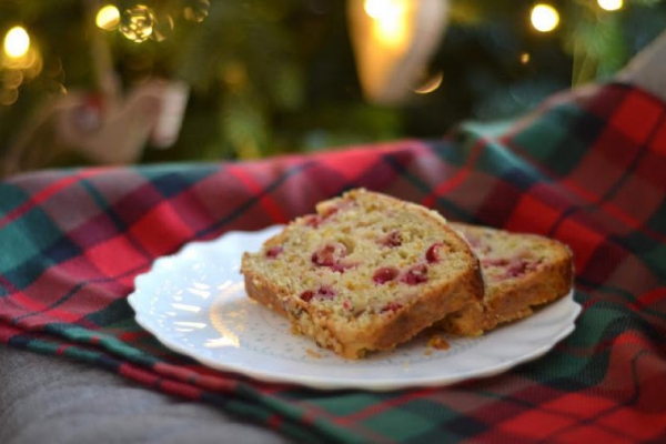 Keks żurawinowo-pistacjowy