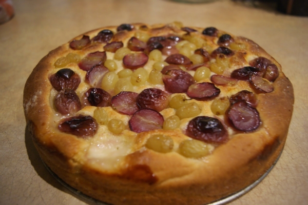 Ciasto drożdżowe z winogronami - Schiacciata con l’uva