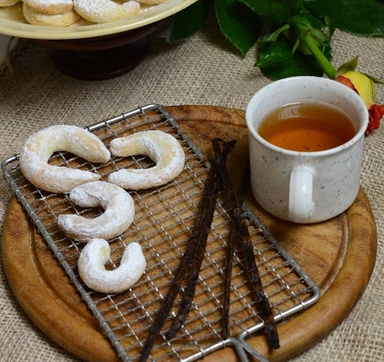 Ciasteczka budyniowe z wanilią