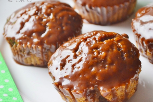 Kawowo - czekoladowe muffinki 