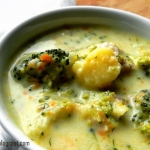Kremowa zupa brokułowa