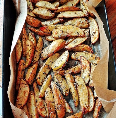Pieczone ziemniaczki z piekarnika