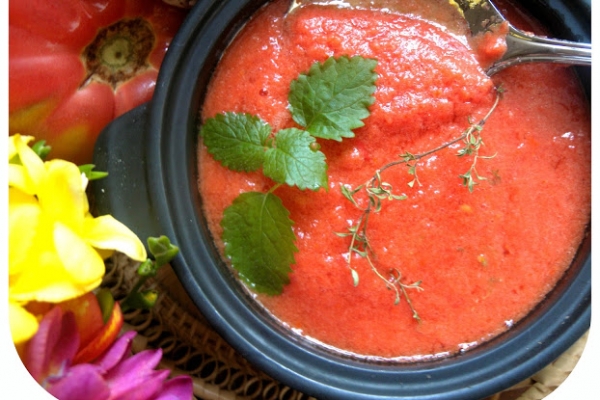Gazpacho - andaluzyjski chłodnik pomidorowy