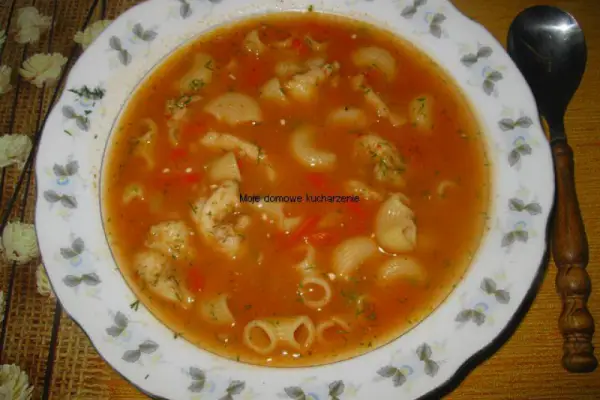 Zupa pomidorowa z rybą