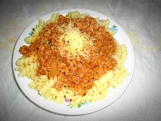  Spaghetti po bolońsku