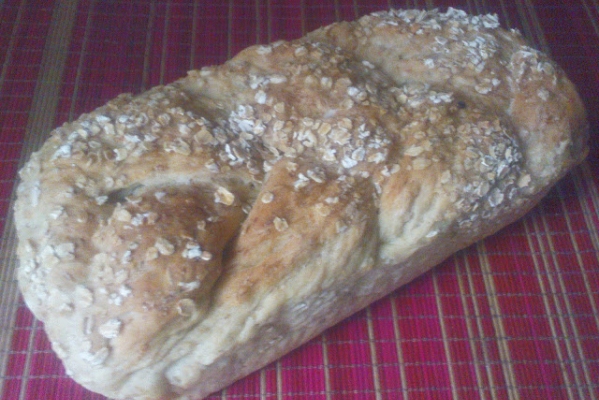 Pszenny chleb z płatkami owsianymi  - WP #125