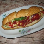 Zapiekane hot dogi