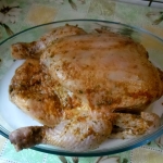 Kurczak pieczony na soli