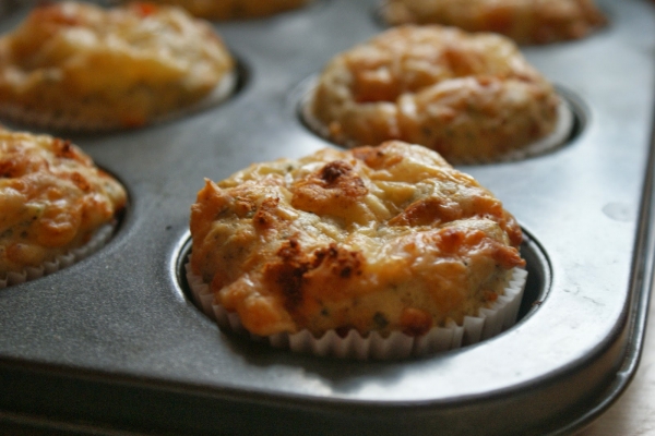 muffinki serowe z papryką