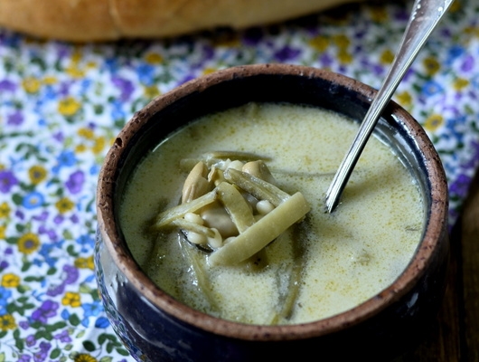 Zupa ze świeżej fasoli - Taze fasulye çorbası  