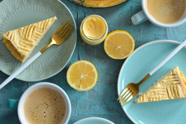 Przepis na sernik z lemon curd!