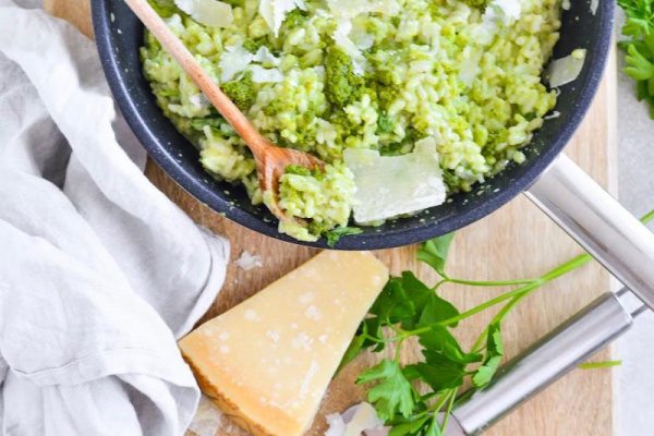 RISOTTO Z PESTO I GRANA PADANO - obiad w 15 minut