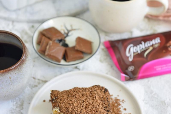 PRZEPIS NA TIRAMISU Z GRUSZKAMI i czekoladą Goplana