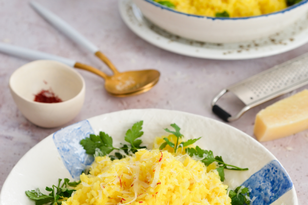 Risotto z szafranem i parmezanem!