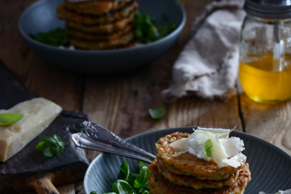 Wytrawne pancakes ze szpinakiem i białym serem!
