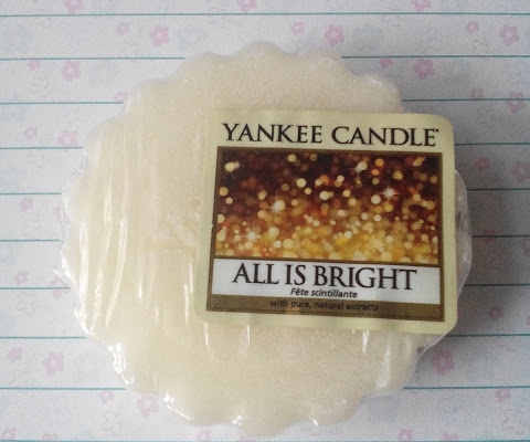 Czwartki z Yankee Candle ALL IS BRIGHT 
