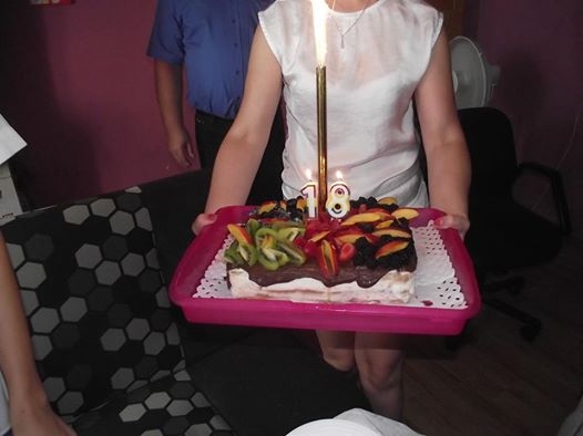 Letni tort z owocami 
