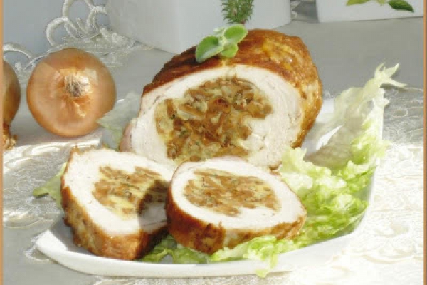 Schab z kurkami